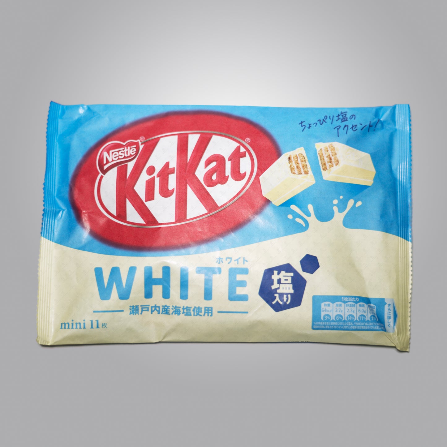Expired - Nestle Japanese KitKat Salt White Mini Bars 11 Pcs
