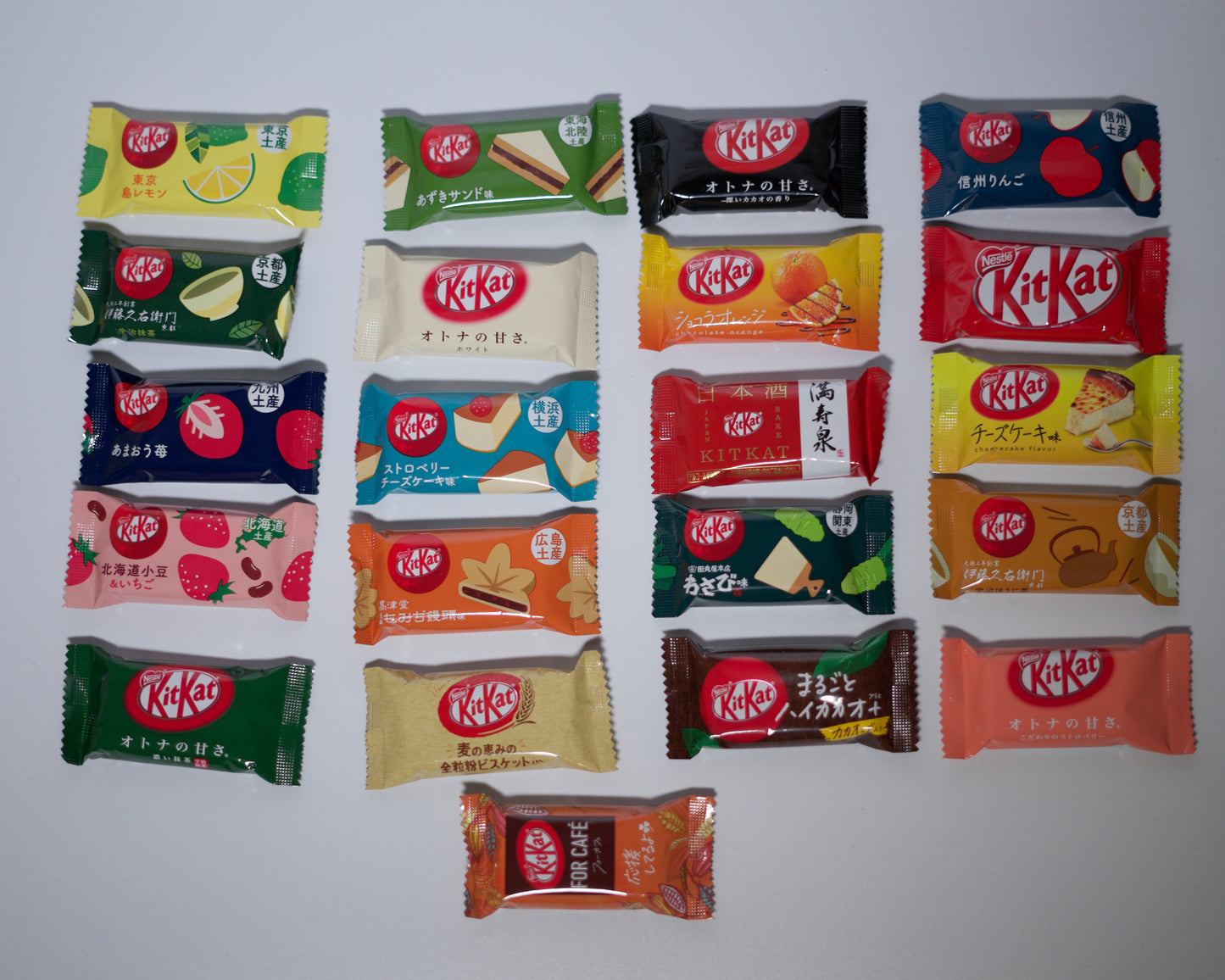 Expired - Nestle Japanese KitKat Variety Party Box Mini Bars 21 Flavours (63 Pcs)