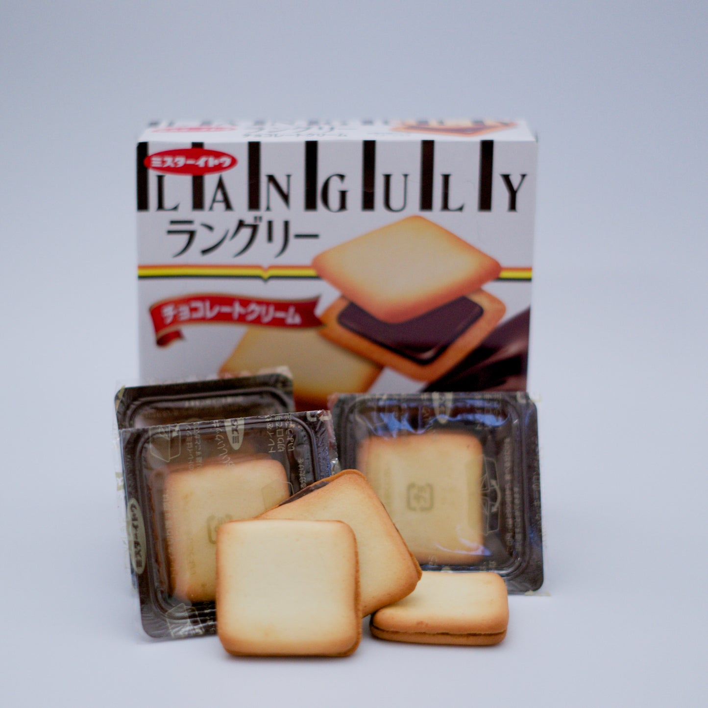 Expired - Ito Seika Languly Chocolate Cream Biscuits