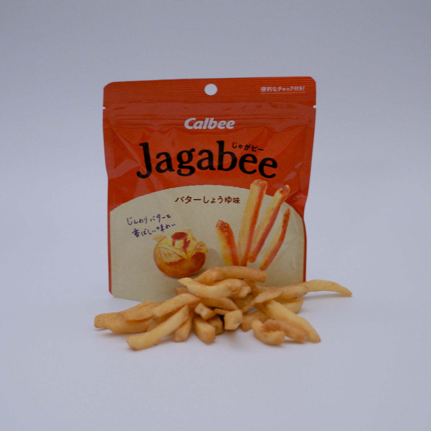 Expired - Calbee Jagabee Butter Soy Sauce Flavour Bag 40g