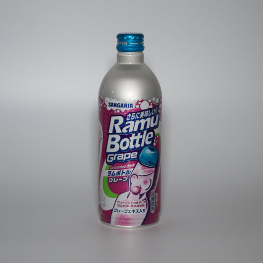 Sangaria Grape Ramune Bottle Soda 500ml
