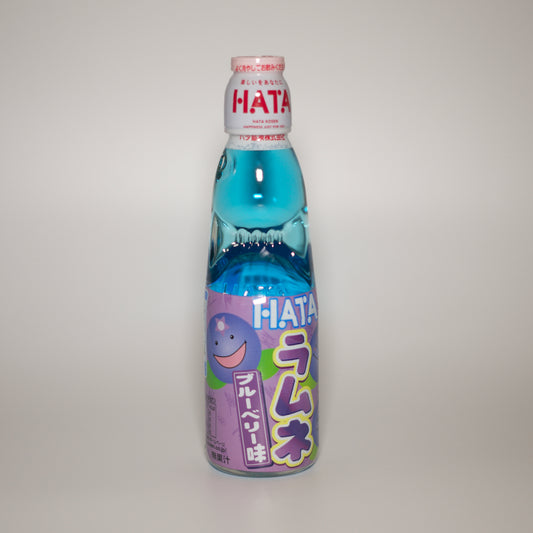 Hatakosen Ramune Soda - Blueberry Flavour 200ml