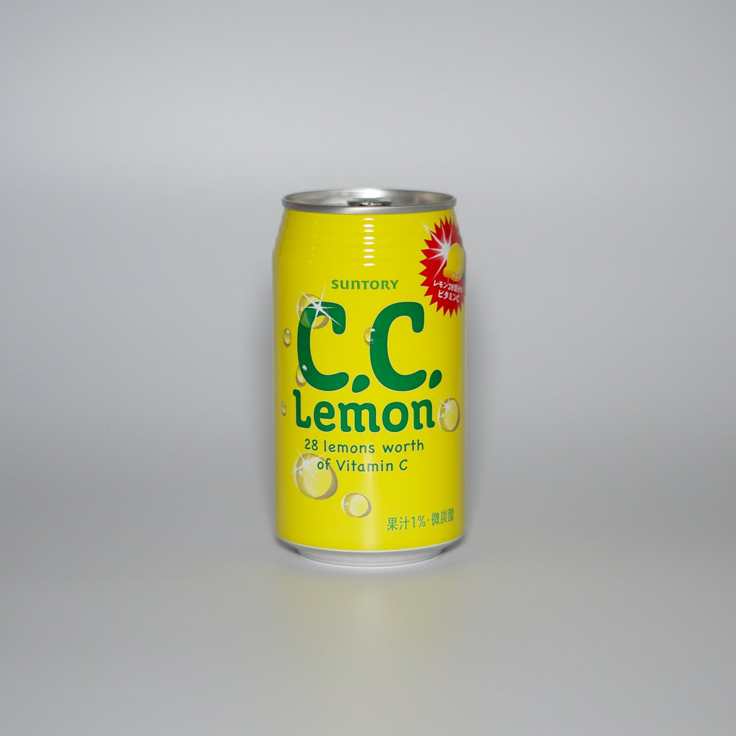 Suntory C.C Lemon Soda Can 350ml