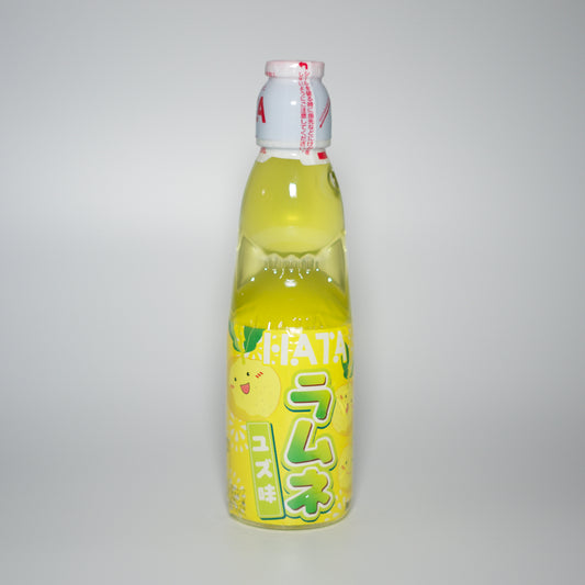 Hatakosen Ramune Soda - Yuzu Flavour 200ml