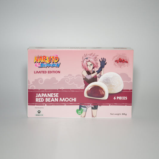 Expired - Bamboo House Red Bean Mochi Naruto Shippuden 6 Pcs 210g