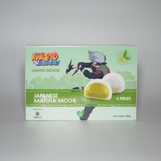 Expired - Bamboo House Matcha Mochi Naruto Shippuden 6 Pcs 210g