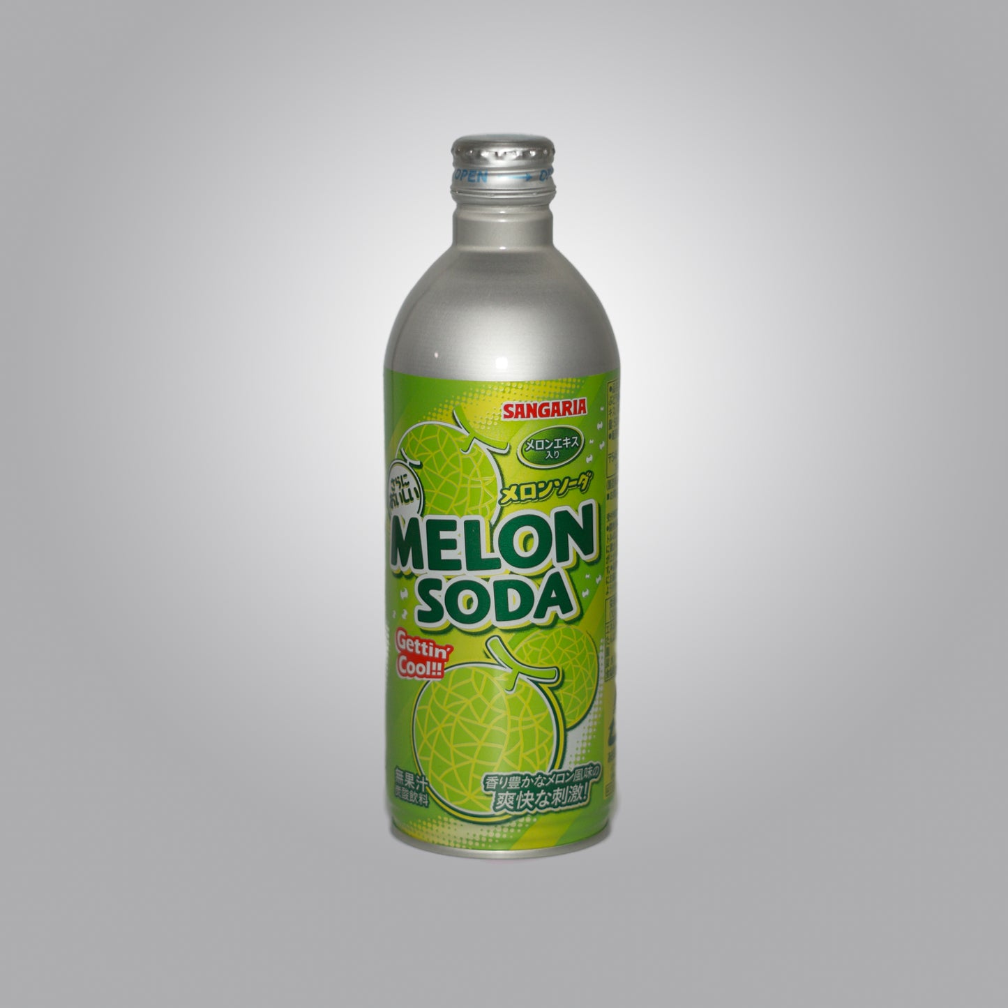 Sangaria Ramune Bottle Melon Soda 500ml