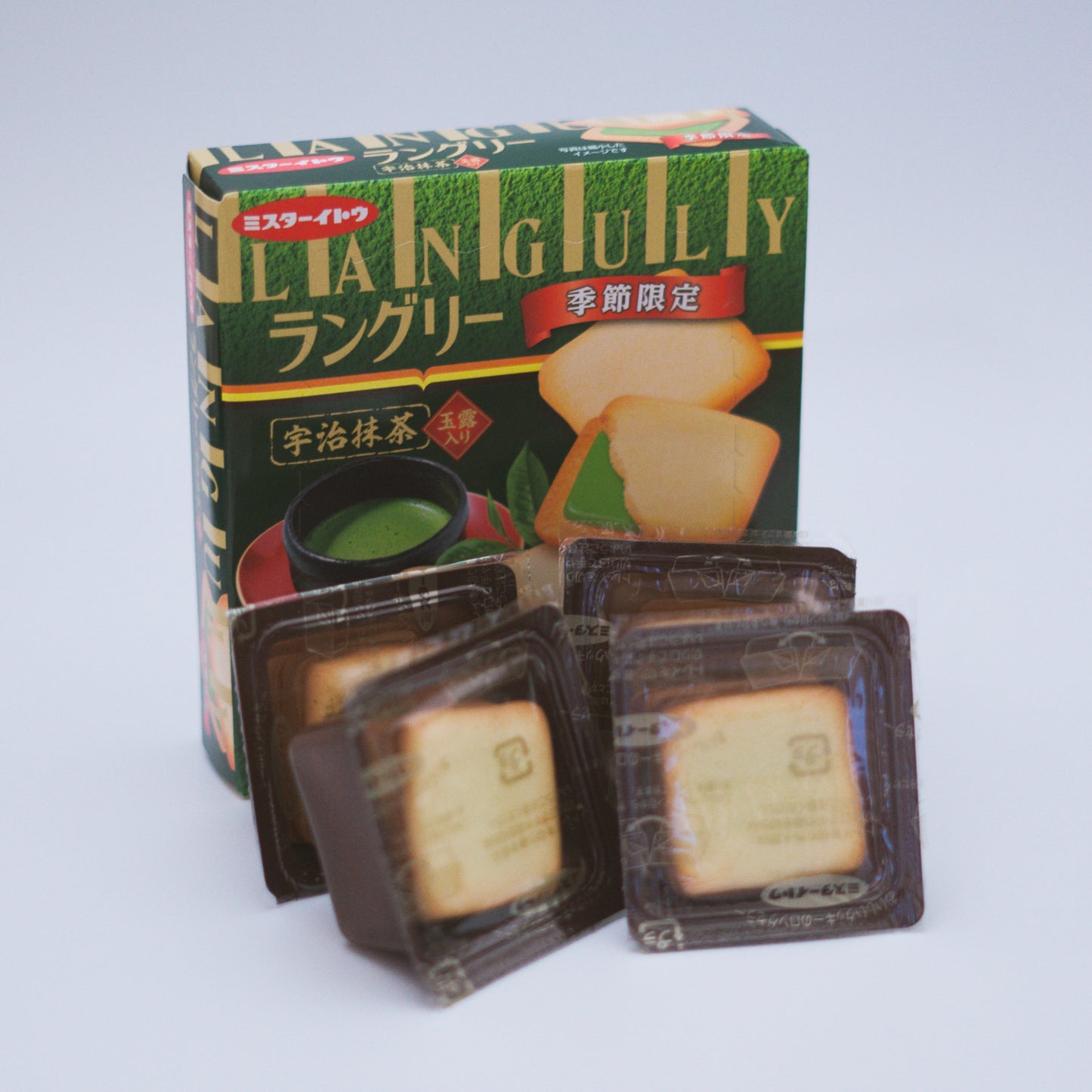 Expired - Ito Seika Languly Uji Matcha Green Tea Biscuits