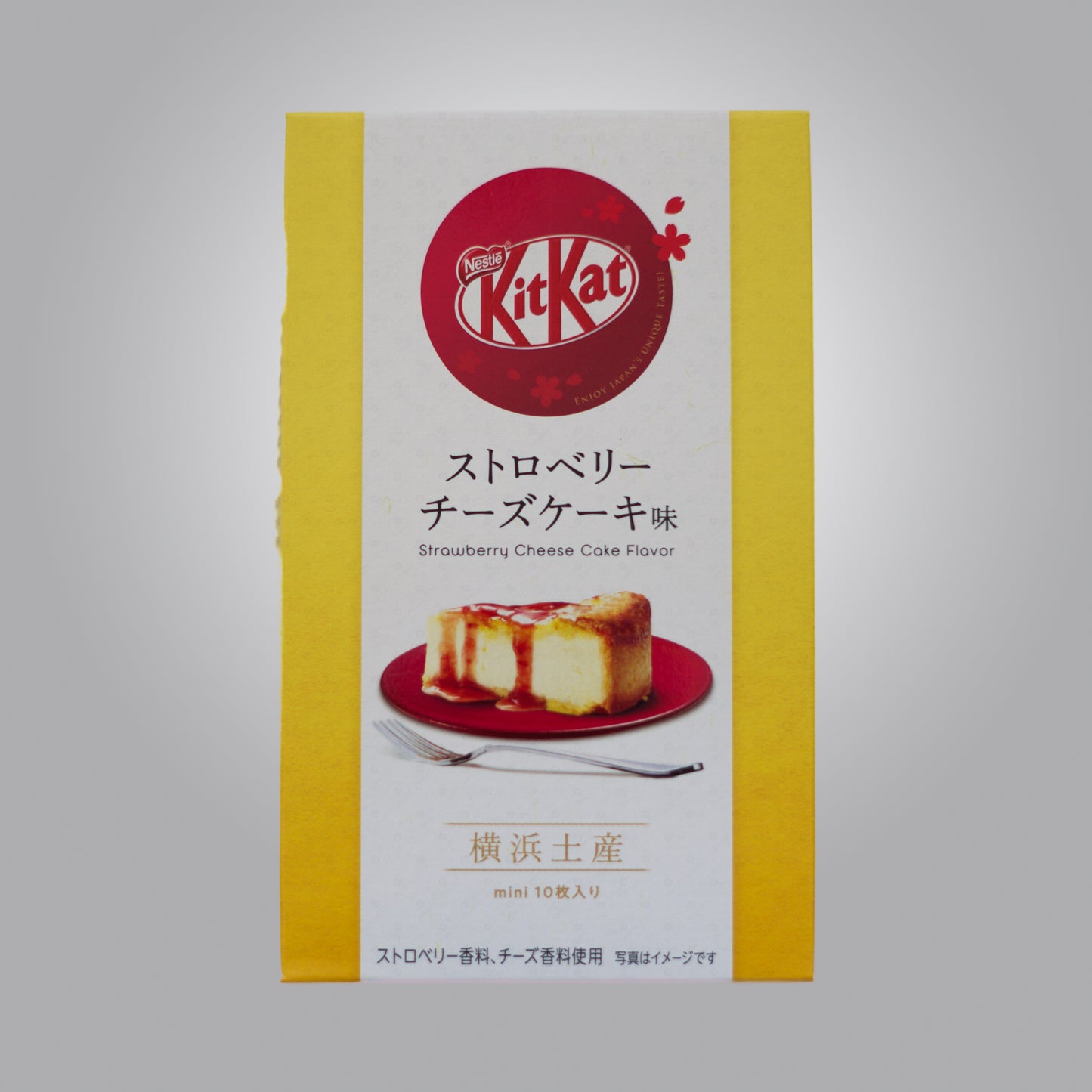 Nestle Japanese KitKat Strawberry Cheese Cake Mini Bars 10 Pcs